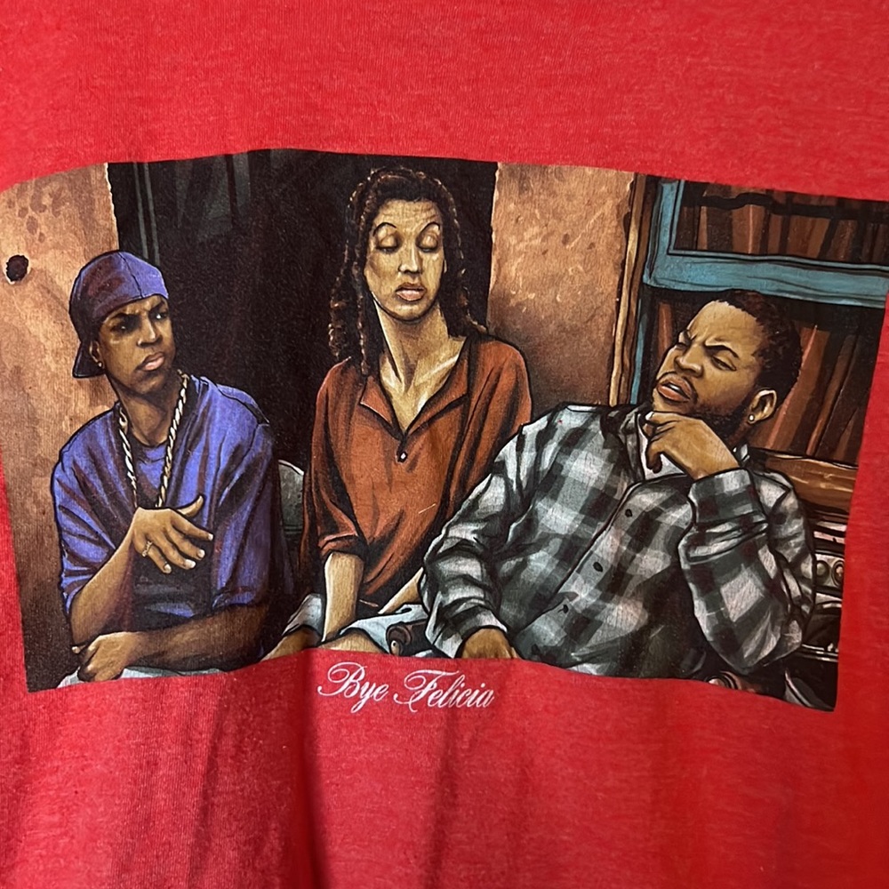 DGK T-Shirt “Bye Felicia” Red Women’s Small